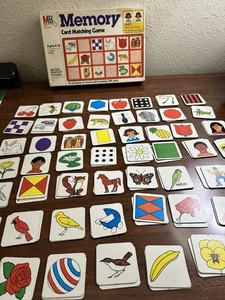Vintage 1978 Milton Bradley The Original Memory Card Matching Game Complete 108 - Picture 1 of 6