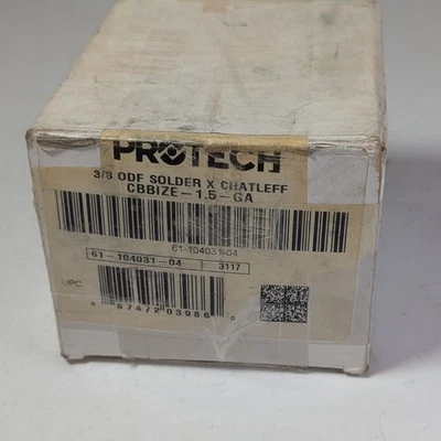 61-104031-04 Protech 3/8"ODF Solder x Chatleff CBBIZE 1.5 Ton R410A - Image 1 of 2