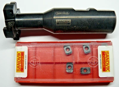 1 x Nutenfräser Wendeplattenfräser Sandvik TMR331.35-400163 + WSP TNM331.1A NEU - Bild 1 von 4