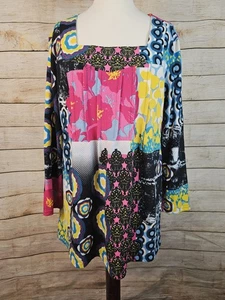 The Pyramid Collection Colorful Long Lightweight Sweater Size Xlarge - Picture 1 of 4