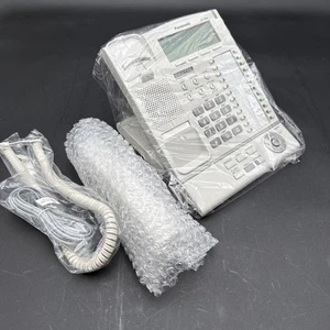 Panasonic KX-T7636 Backlit Display Digital Hybrid phone White - No Original Box - Picture 1 of 4