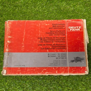Deutz-Fahr Combine Harvesters Spare Parts List Manual M 2480, M 2580, M2680 - Picture 1 of 7