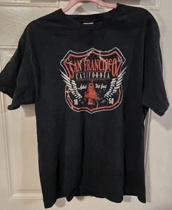 Vintage Port & Company T Shirt Farbe Schwarz Größe L San Francisco California - Bild 1 von 4