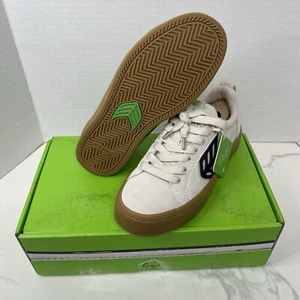 Zapatillas Cariuma Cabita Pro Skate Gum Vintage Blanco Gamuza y Lona Logo 3.5M/5W - Imagen 1 de 18