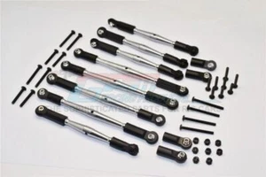 GPM GM1605 ALLOY 5mm TIE ROD SET FOR 300-323mm WHEELBASE G-MADE R1 ROCK BUGGY - Picture 1 of 7