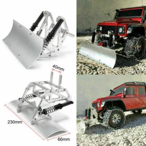 1 pz lama aratro pala da neve catene metalliche per cingolato TRX4 assiale SCX10ll 1:10 RC - Foto 1 di 11