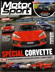 MOTOR SPORT F n°103 Spécial CORVETTE 4 génératons à MAGNY COURS 911 GTS BMW M5CS - Imagen 1 de 1