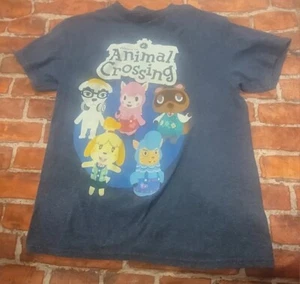 Animal Crossing Kids Shirt Sz Medium Guc Runs Like 10 12 In My Opinion - Picture 1 of 1