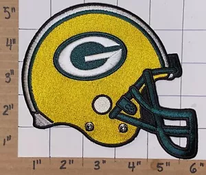 GREEN BAY PACKERS 5" CASCO NFL CALCIO EMBLEMA PATCH - Foto 1 di 1