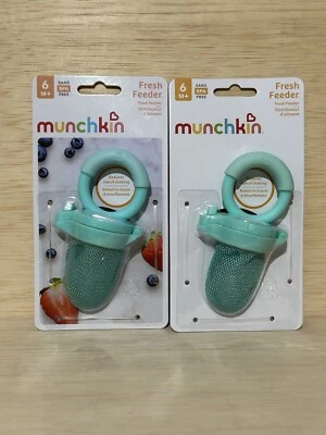 Lote de 2 alimentadores de alimentos frescos Munchkin - 6+ meses Foto 1 de 2