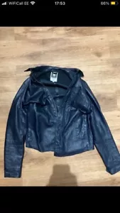 Gstar mens leather jacket very good condition original - Picture 1 of 5