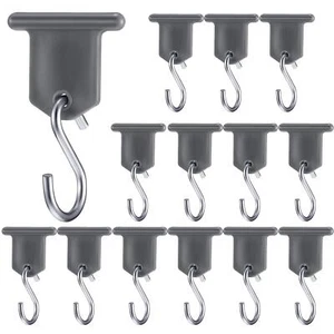 12 Pcs RV Awning Light Holder Camper Awning Hook for Camping Tent Indoor Outdoor - Picture 1 of 7