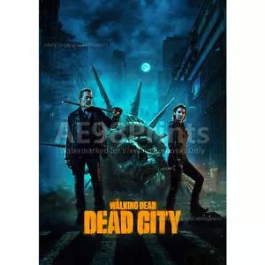 The Walking Dead Dead Stadt Posterdruck A4 A3 A2 A1 Druck Raum Wandkunst Dekor - Bild 1 von 19