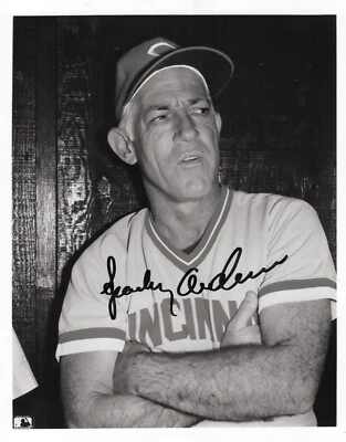 VINTAGE! Sparky Anderson Signed Autographed 8x10 Baseball Photo JSA COA! - Image 1 of 2