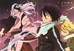 poster promo Ace of Diamond Daiya no Noragami anime Yato Yaboku yukine - Picture 1 of 2
