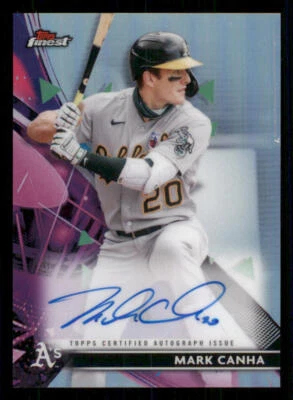 2021 Finest Auto Refractors #FAMCA Mark Canha - Image 1 of 2
