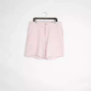 Vineyard Vines Seersucker Shorts 36" Waist - Striped Pink Summer Spring Preppy - Picture 1 of 7