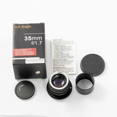 [MINT] SLR Magic 35mm f 1.7 lens for Micro 4/3 - Image 1 of 4