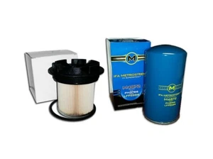 7.3L TURBO DIESEL 1 OIL & 1 F55055C FUEL FILTER W/ CAP COMBO - REPLACES FD4595 - Picture 1 of 5