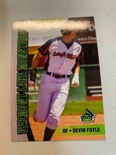 Devin Foyle Card 2018 Vermont Lake Monsters Team Card
