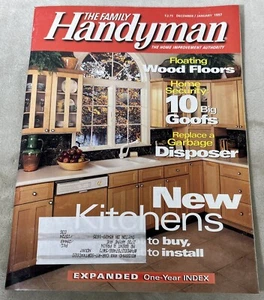 Family Handyman Magazine Dec Jan 1997 Floating Wood Floors Kitchens Security - Picture 1 of 5