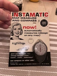 Fedtro Precision Map Measure and Compass 1969 - Picture 1 of 2