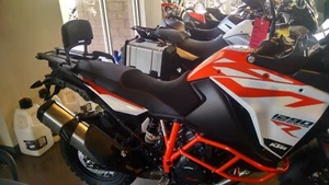 Backrest and Mounting Plates for KTM 1190 1290 Adventure - Picture 1 of 4