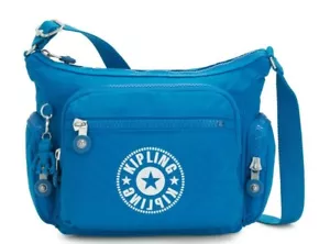 Kipling GABBIE S Crossbody Bag - Methyl Blue NC RRP £77 - Picture 1 of 5