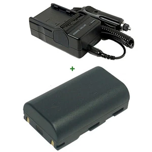 Battery + Charger for SAMSUNG VP-DC161WB DVD SC-D372 SC-DC173U SC-D371 Camcorder - Picture 1 of 4