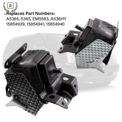 Soportes de motor 2 piezas para Chevrolet Avalanche Silverado 1500 2007-2013 5,3 L V8 Foto 1 de 4
