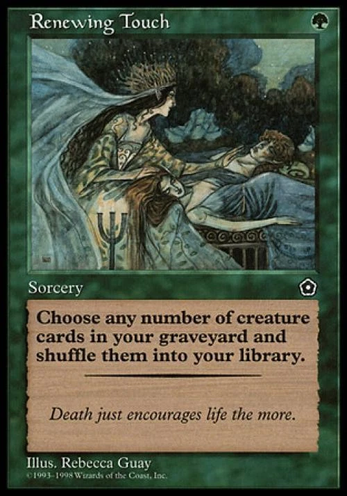 MTG English Renewing Touch NM Normal Portal Second Age - Image 1 of 1