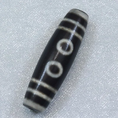 Colgante collar amuleto cuentas tótem de 5 ojos ágata budismo tibetano puro K098 Foto 1 de 4