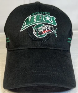 Black Houston Aeros Vintage Hockey Cap – Classic Logo – AHL Team Rare Unreleased - Picture 1 of 8