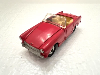 Coche Convertible Vintage Dinky Toys AUSTIN HEALY SPRITE Nº 112 - Rojo Foto 1 de 4