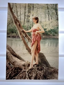 Vintage 1970's Modeling Photo Sexy Pin-Up Lady - Picture 1 of 2