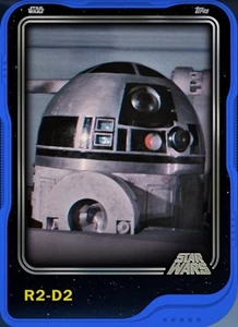 2025 Topps Star Wars Series 2 Tier 2 Blue Hoard 250x R2-D2 Digital - Picture 1 of 1