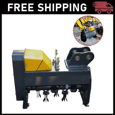 Accesorio para cortacésped mini excavadora envío gratuito con dos mangueras hidráulicas EE. UU. Foto 1 de 4