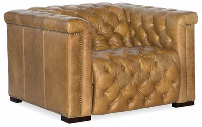 Hooker Furniture SS434-P1 Savion 47"W cuero reclinable eléctrico Foto 1 de 4