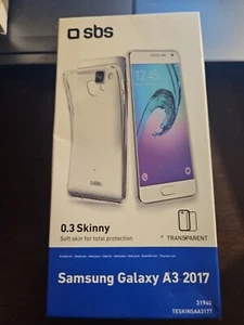 SBS Samsung Galaxy A3 2017 Soft Skin Hülle Case Transparent - Bild 1 von 2