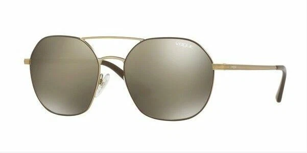 Authentic Vogue Sunglasses VO4022S 502/5A Brown Gold Frames Brown Lens 55MM - Image 1 of 1