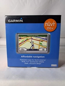 NEW GARMIN NUVI 260 W NAVIGATION SPOKEN STREET NAMES by NAVTEQ - NOB/NEW - Picture 1 of 1