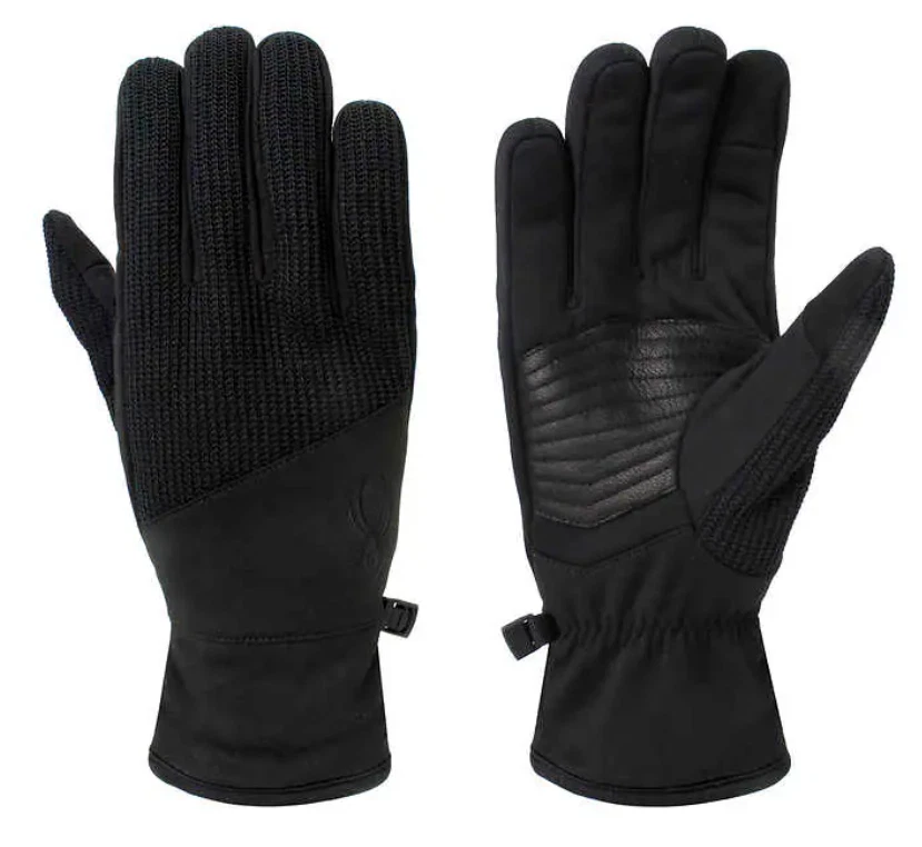 Spyder Core Conduct Winter Gloves 3M Insulate men women  Unisex black size Large - Image 1 of 1