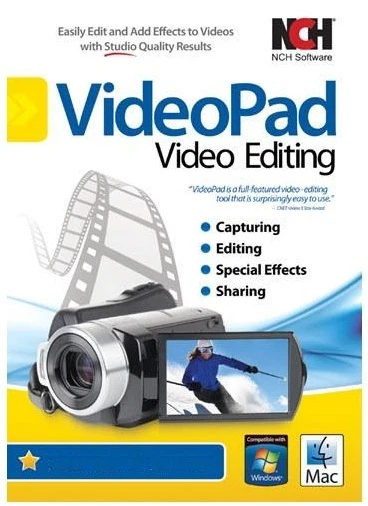 VideoPad Video Editor  MPEG ,WMV editor Edit Video , Copy , Cut - Image 1 of 3