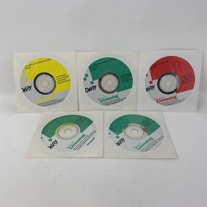 5 Microsoft DeVry Licensing Software Discs Lot - Picture 1 of 6