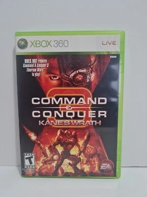 Command & Conquer 3 Kanes Wrath, Xbox 360, CIB Completed Tested Video Game - Image 1 of 4