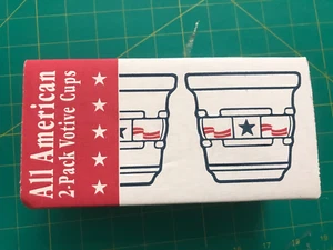 Longaberger 35980 All American 2er Pack Votivbecher - Bild 1 von 3