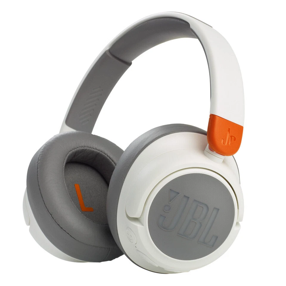 JBL JR 460NC Wireless Over-Ear Headset - White