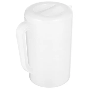 Cold Water Bottle Travel Drink Pitcher with Lid Beverage Pitchers - Picture 1 of 12