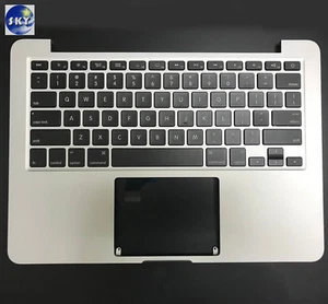 NEW Silver Palmrest Upper Case Keyboard - MacBook Pro A1502 13.3" 2015 - Picture 1 of 3