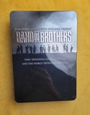 Band of Brothers DVD 6-Disc Set Tin Box Collection Steelbook - Image 1 of 4